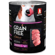 Влажный корм для собак ЗООГУРМАН «GRAIN FREE», Индейка, 350г  